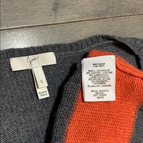 Joie Astaine Striped Sweater - Small - Picture 4 of 4